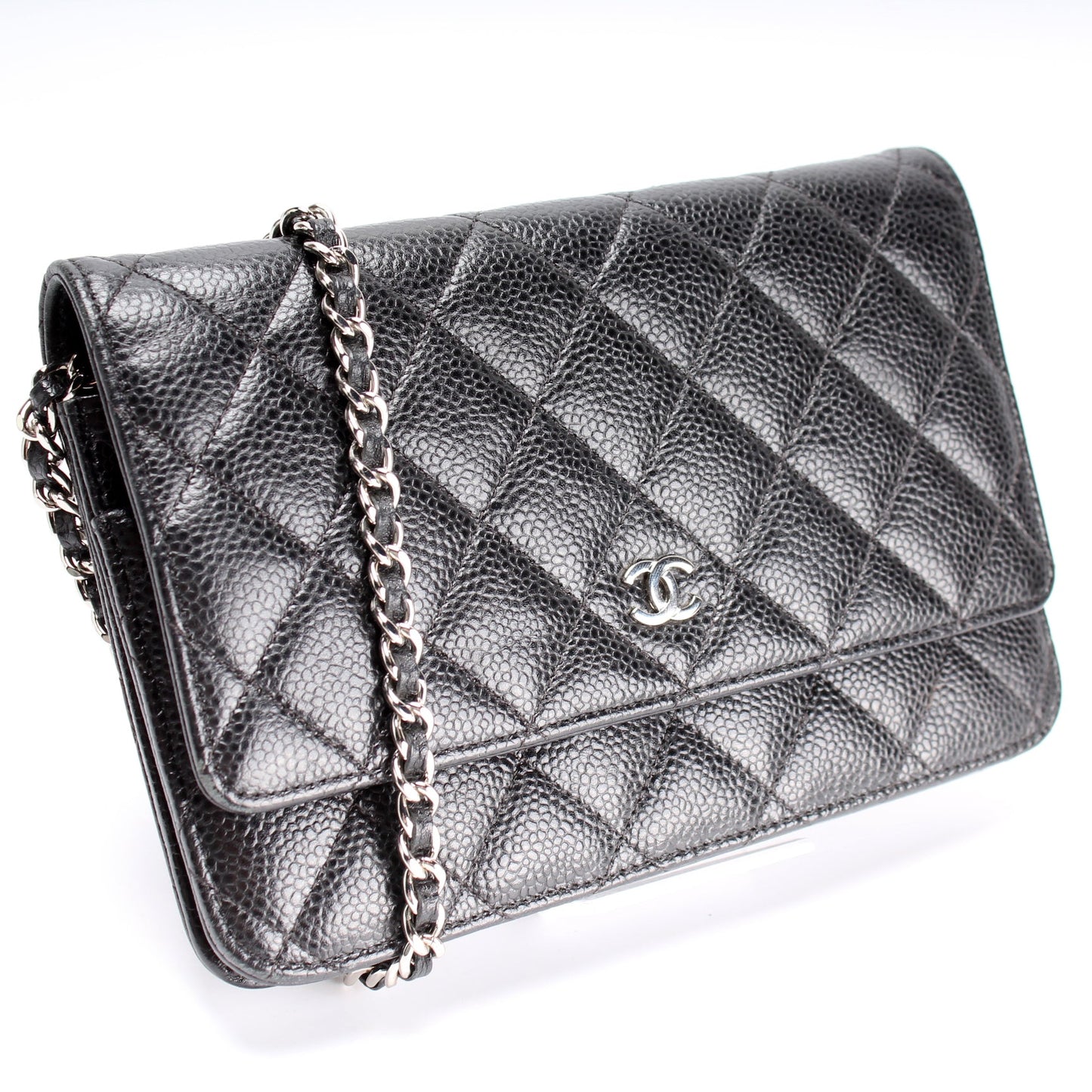 Chanel WOC Classic Quilted Caviar 24M Bag