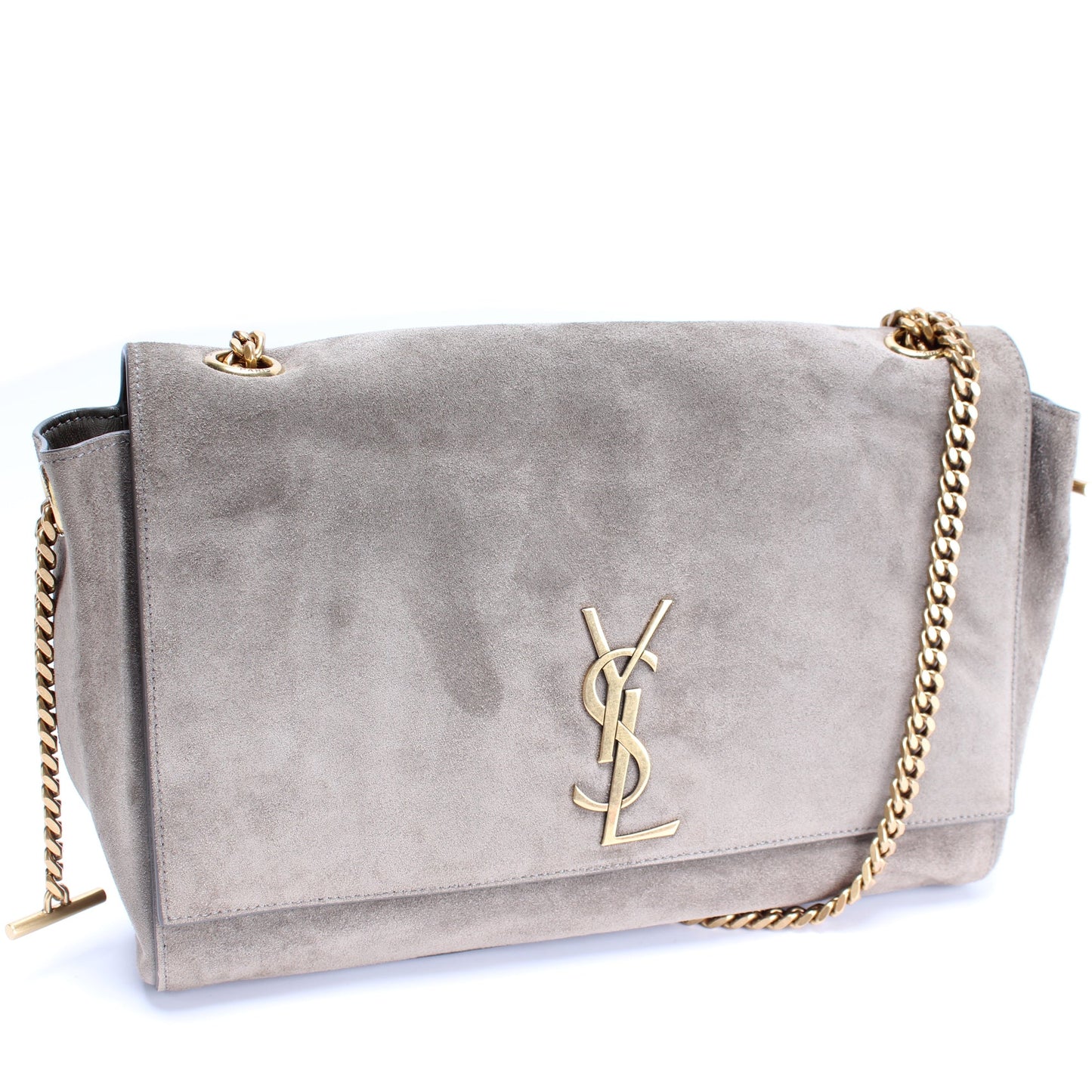 Saint Laurent Kate Satchem Medium Reversible Suede/Leather 553804 Bag