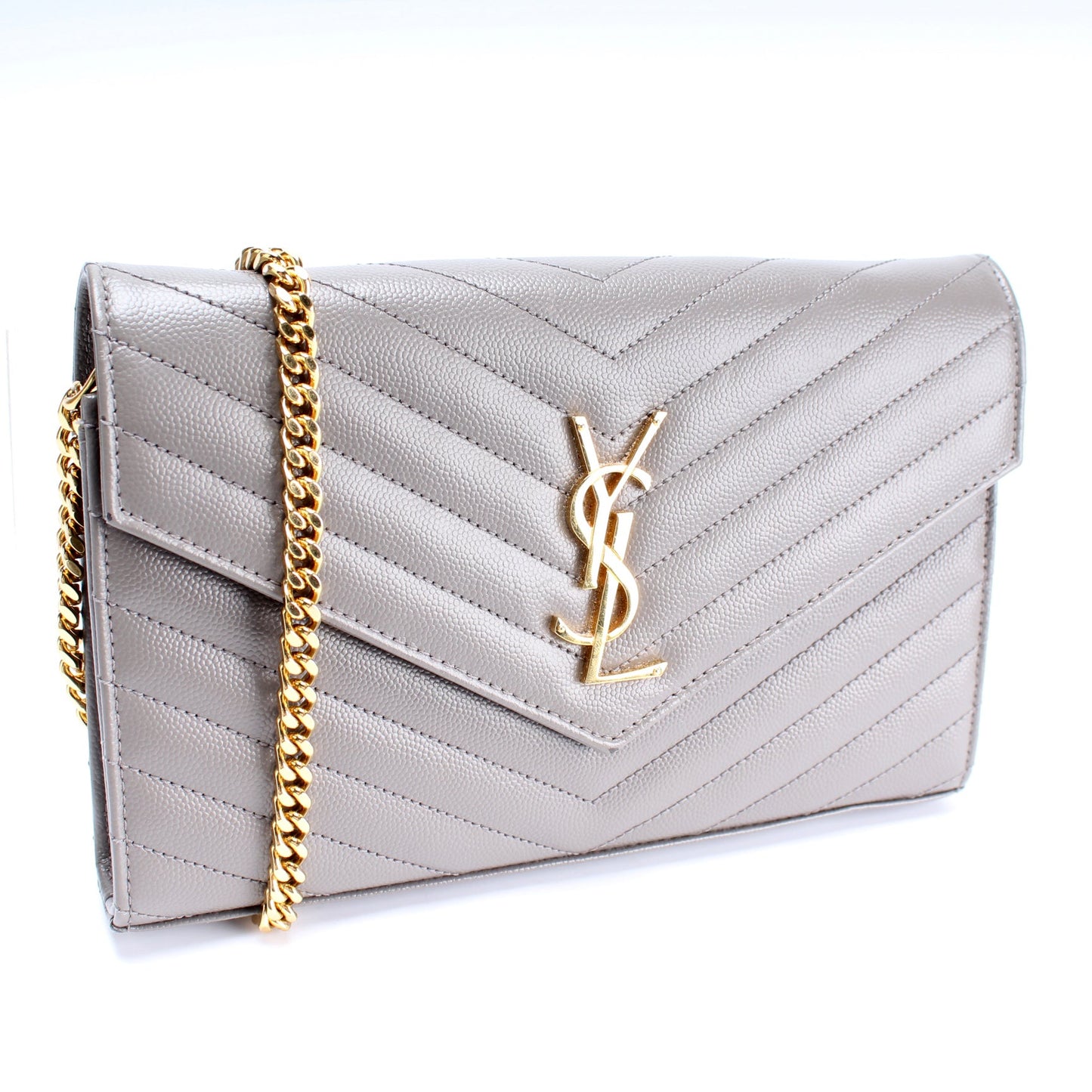 Saint Laurent Grain De Chain Wallet 377828 Bag