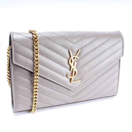 Saint Laurent Grain De Chain Wallet 377828 Bag