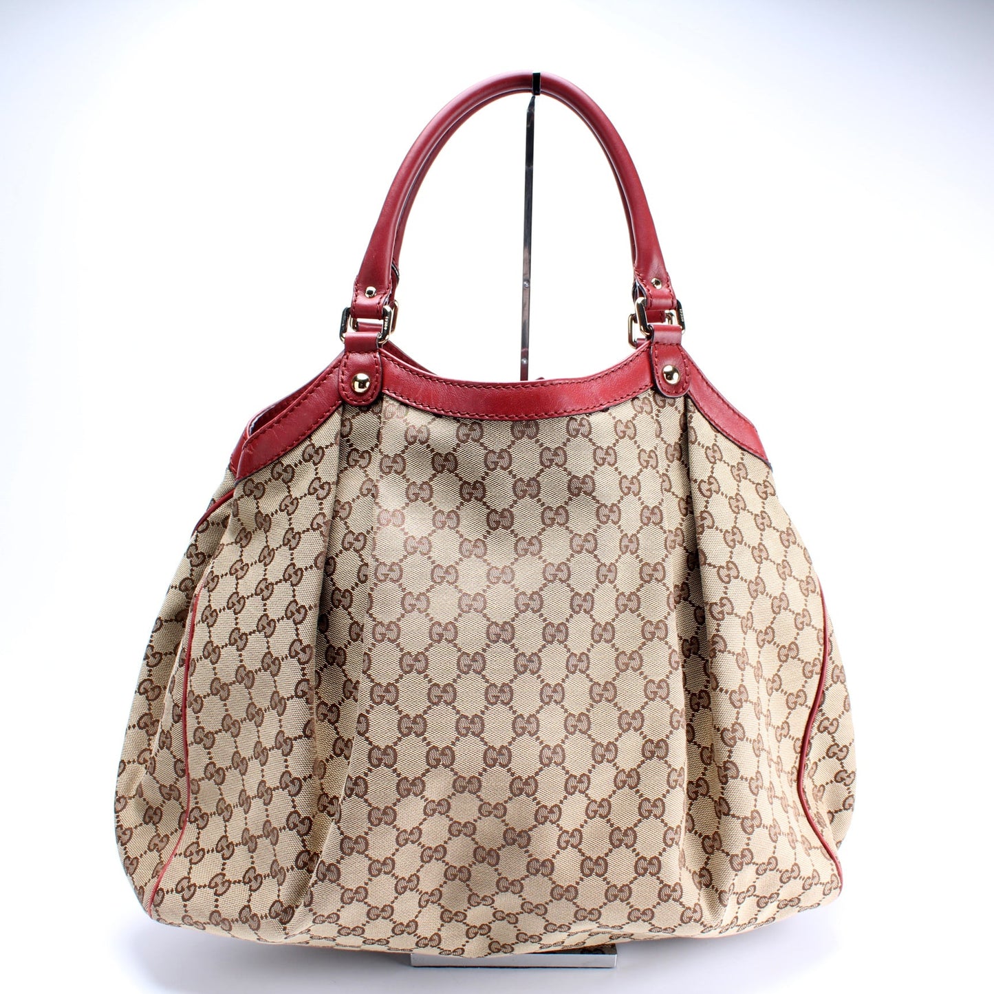 Gucci 211943 Sukey GG Canvas Large Bag