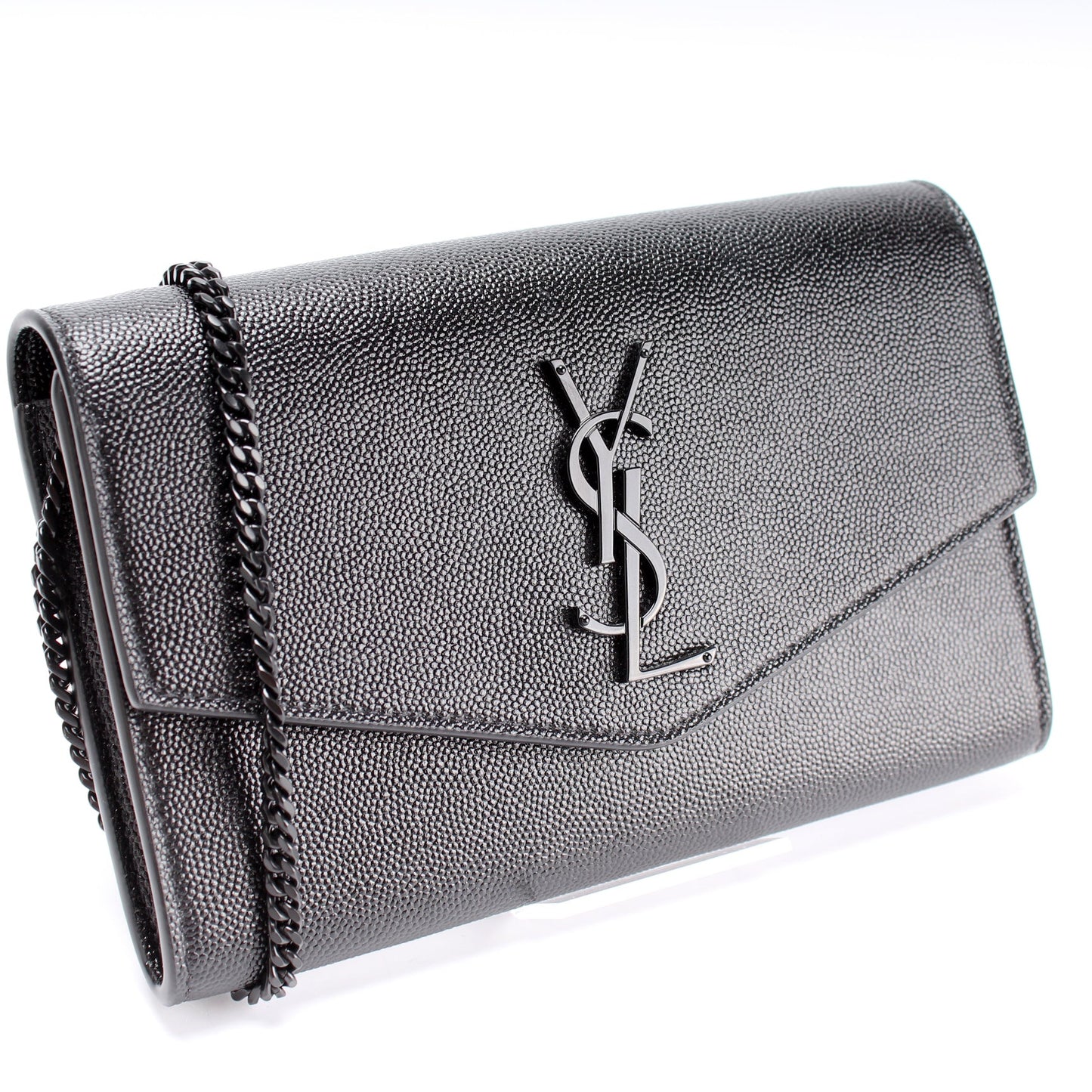 Saint Laurent Uptown Chain Wallet Grain 607788 Bag