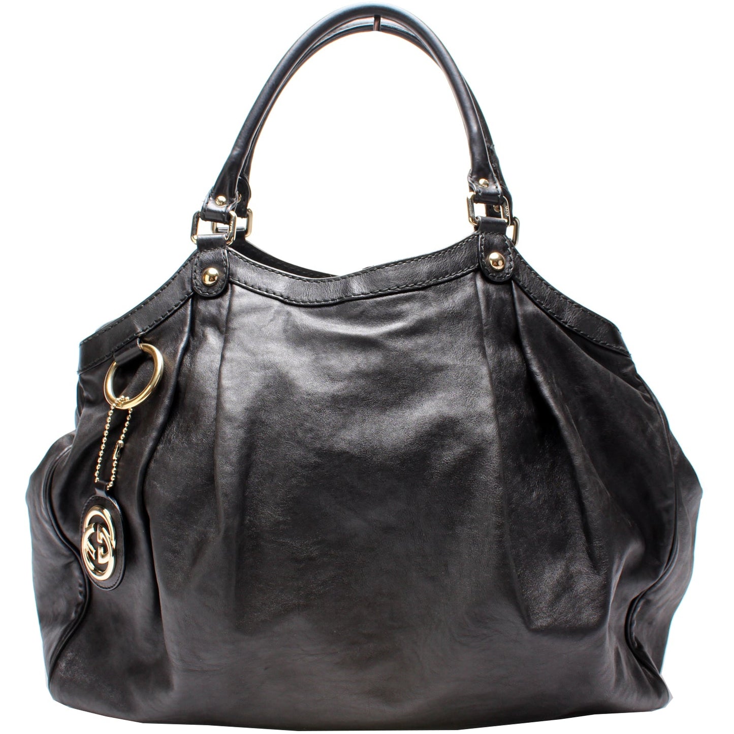 Gucci 211943 Sukey Large Leather Bag