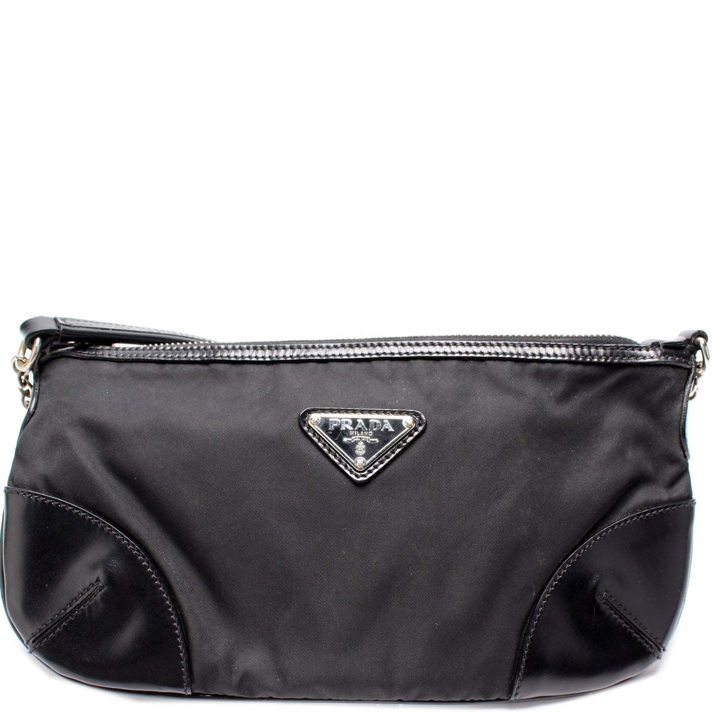 Prada Nylon Shoulder Pochette Bag