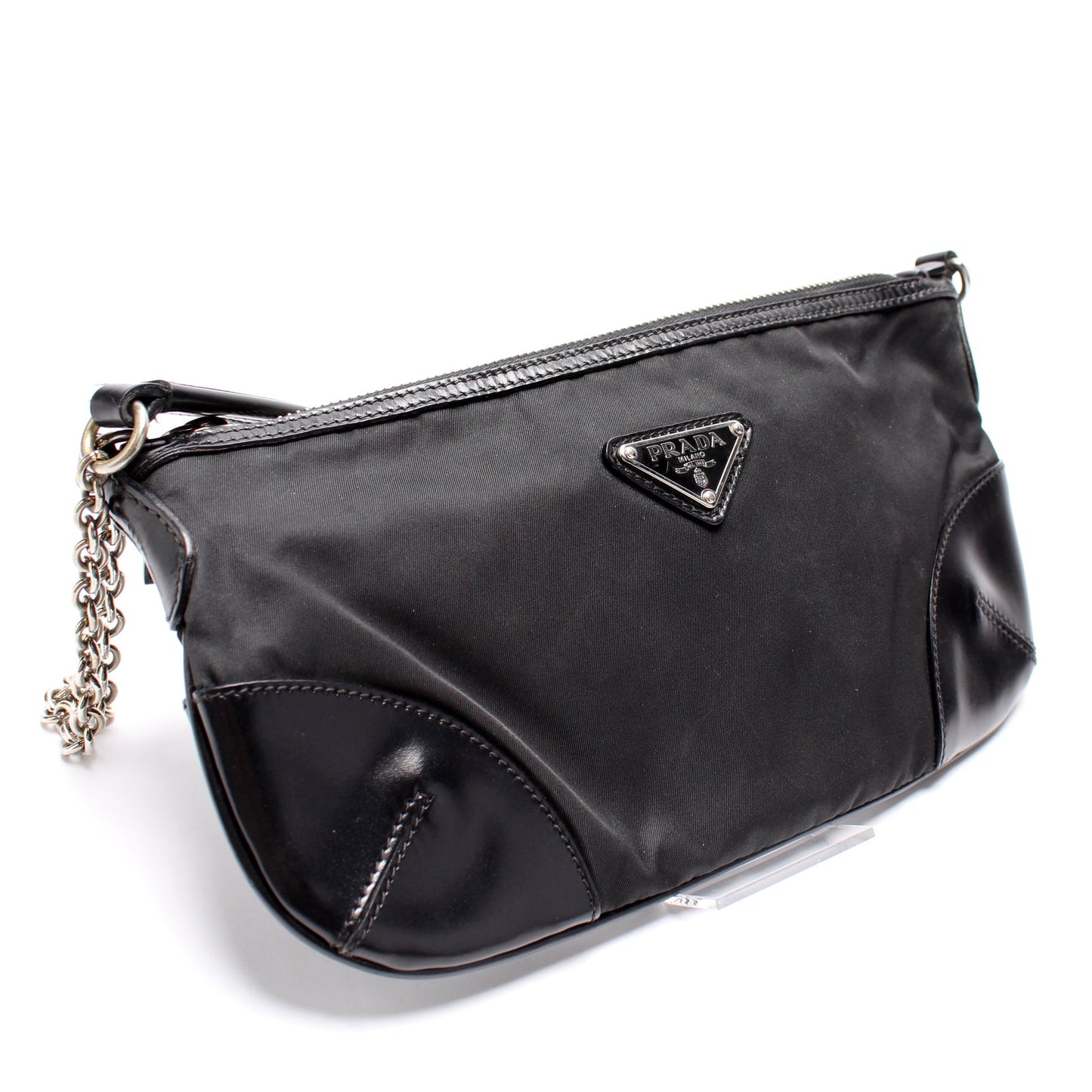 Prada Nylon Shoulder Pochette Bag