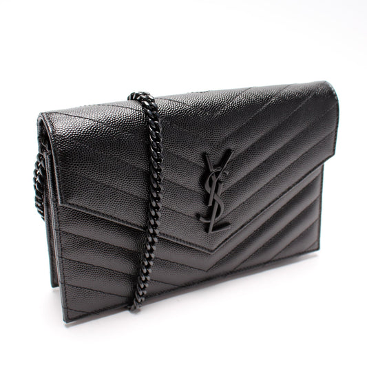 Saint Laurent Envelope Chain Wallet Bag
