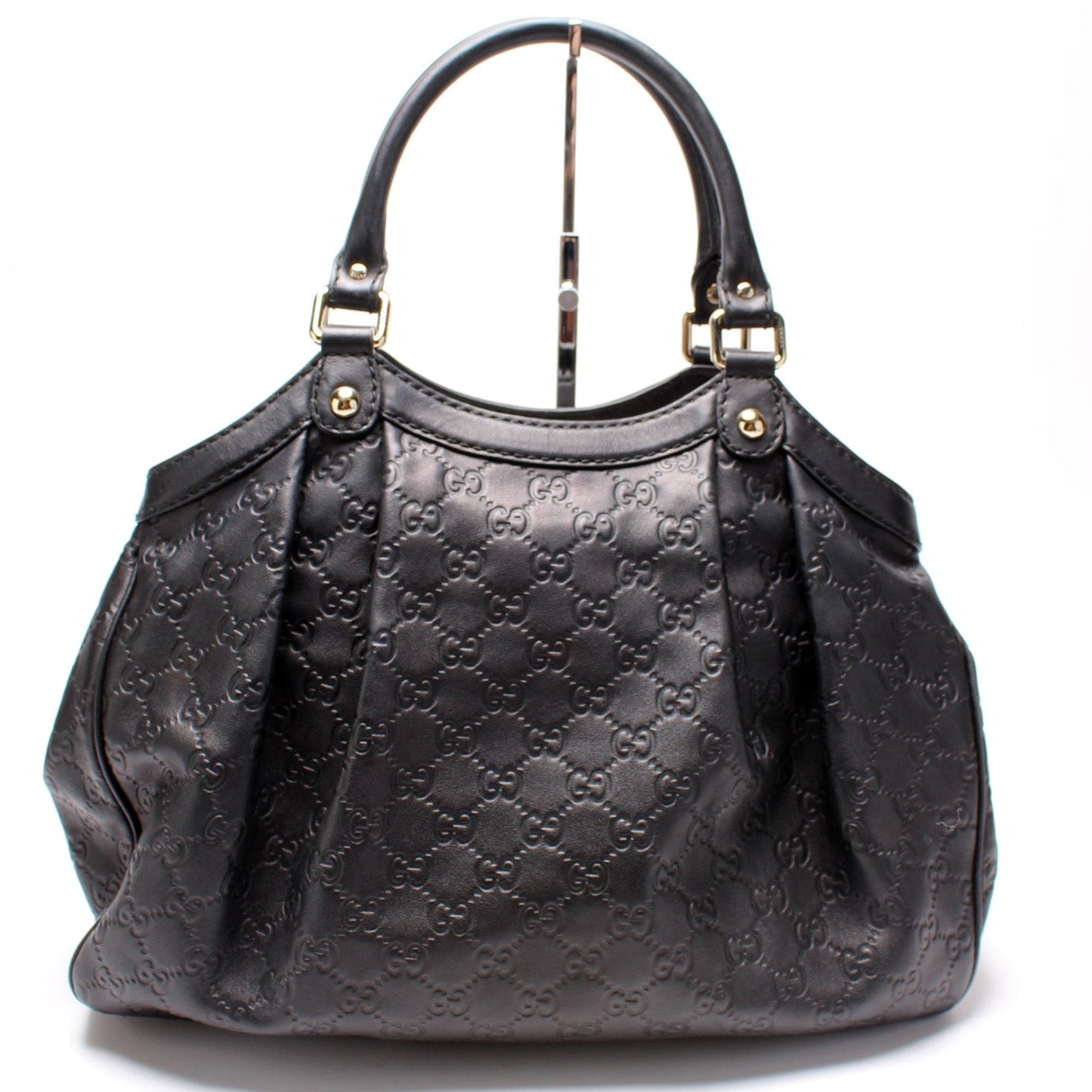 Gucci 211944 Sukey GG Leather Medium Bag