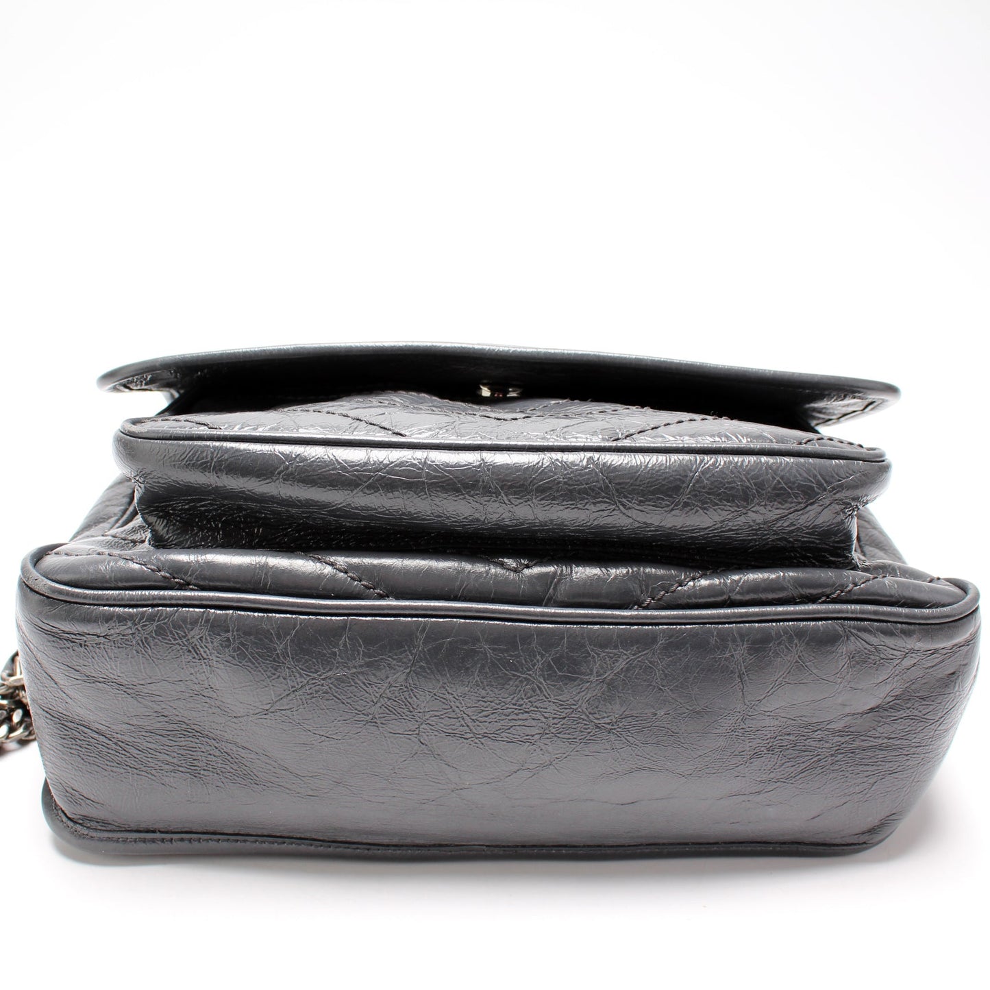 Saint Laurent Niki Medium Crinkle Leather 498958 Bag