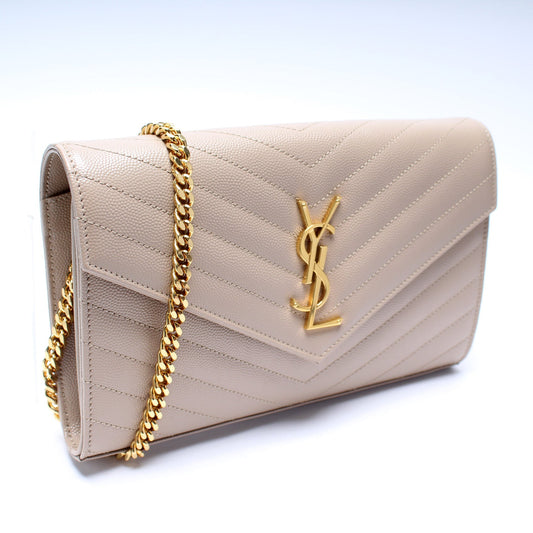 Saint Laurent Grain De Chain Wallet 377828 Bag