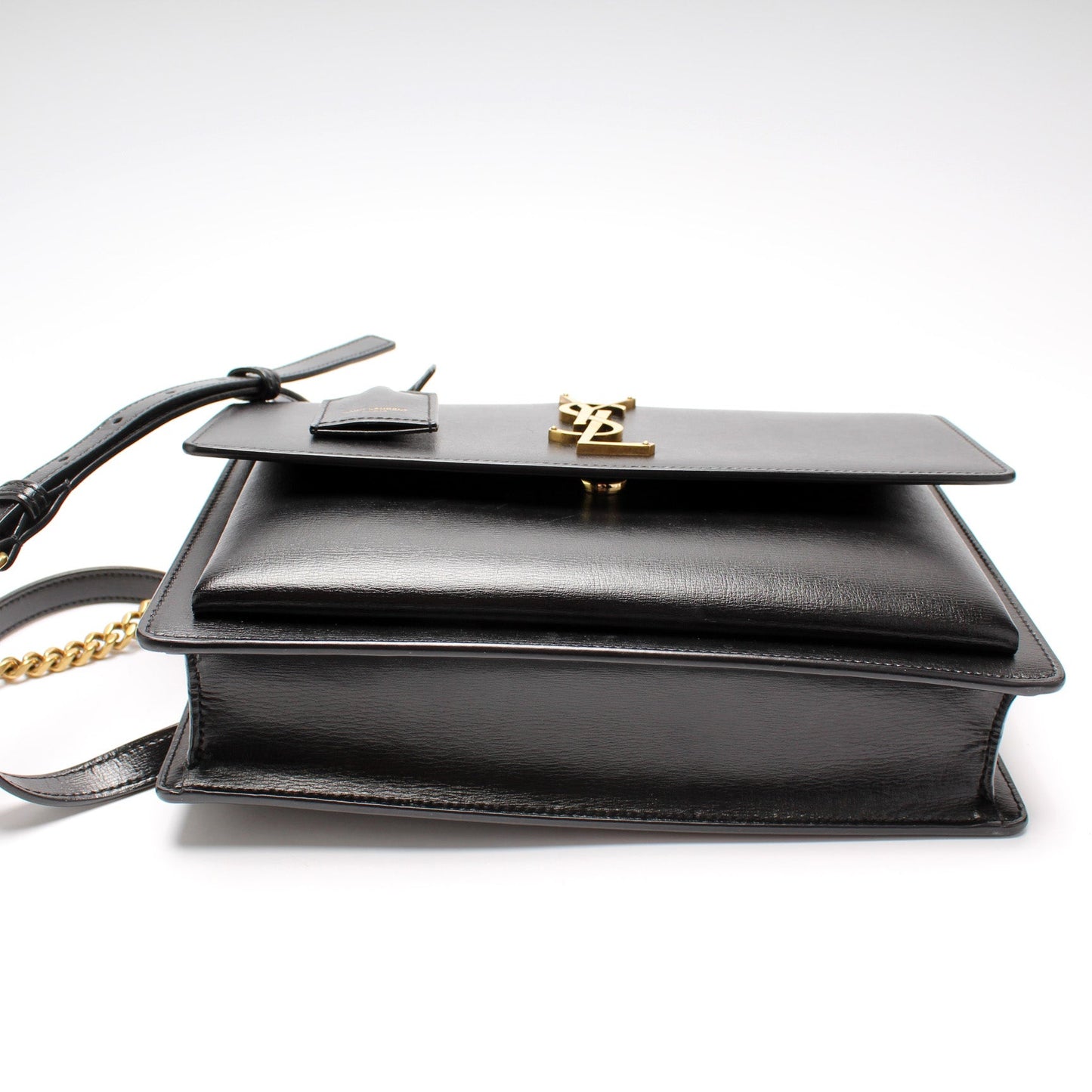 Saint Laurent Sunset Medium Smooth Leather Bag
