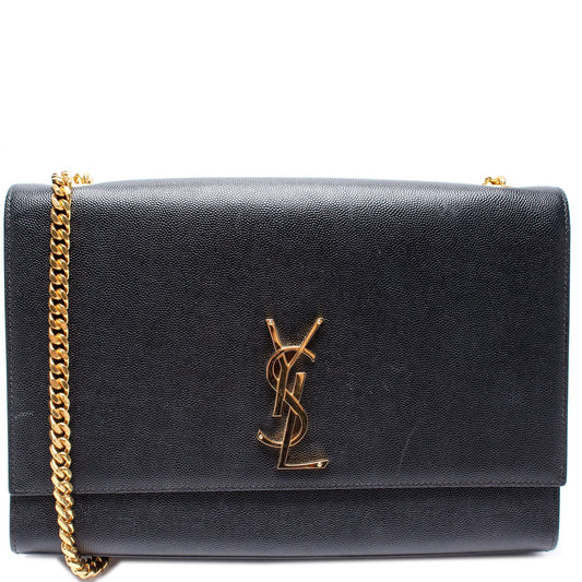Saint Laurent Kate Satchel Grain Large 446752 Bag