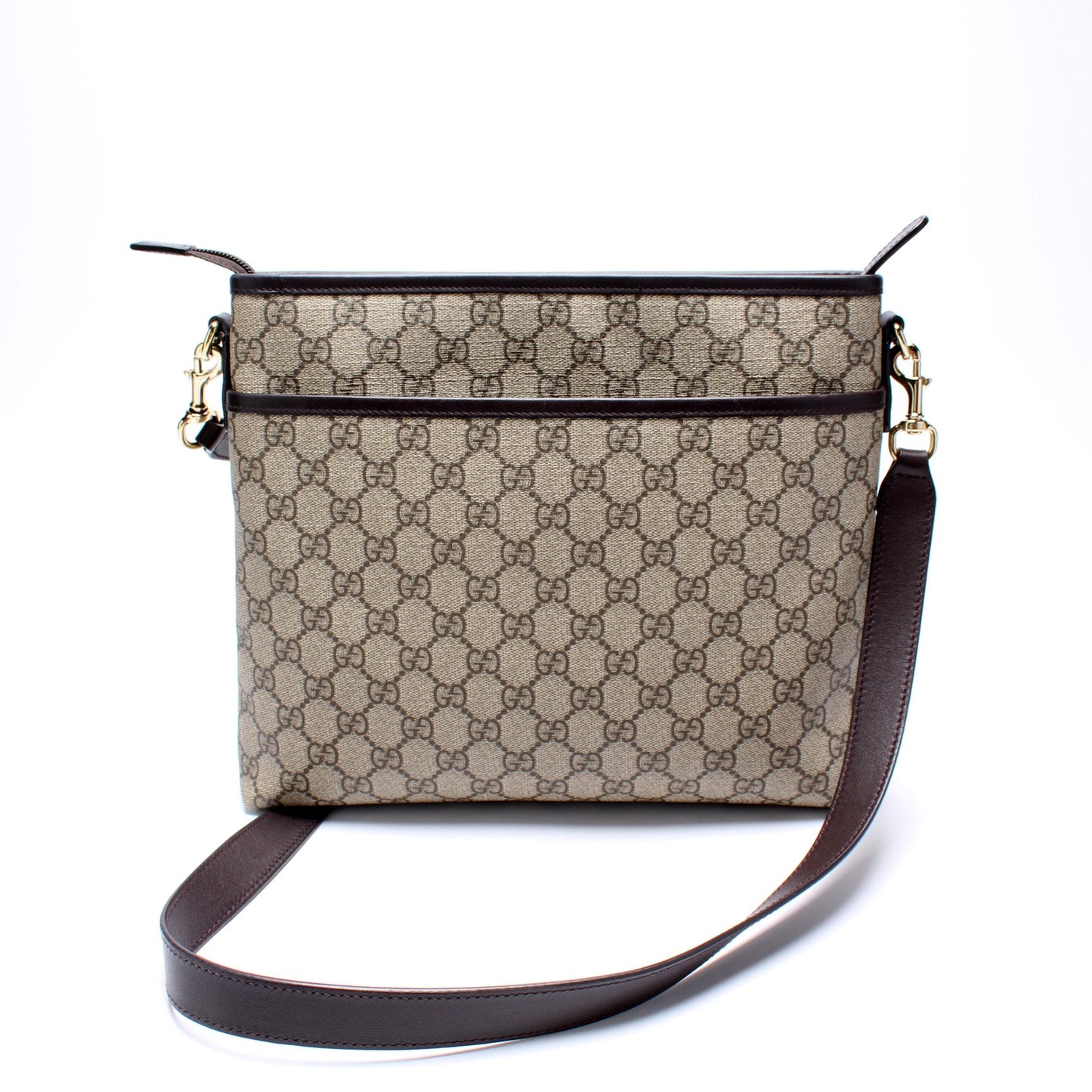 Gucci 388924 GG Supreme Crossbody Bag