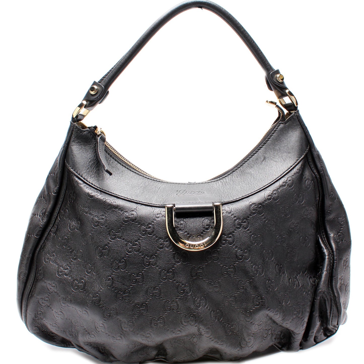Gucci 189833 D Ring Hobo Bag