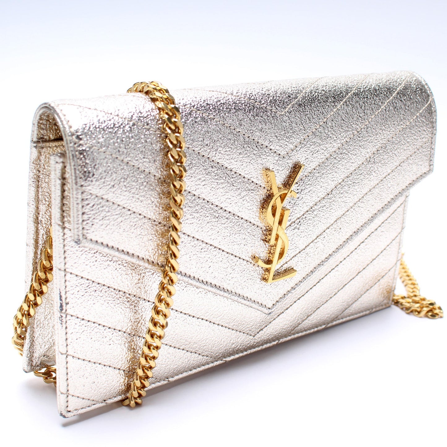 Saint Laurent Envelope Chain Wallet Bag