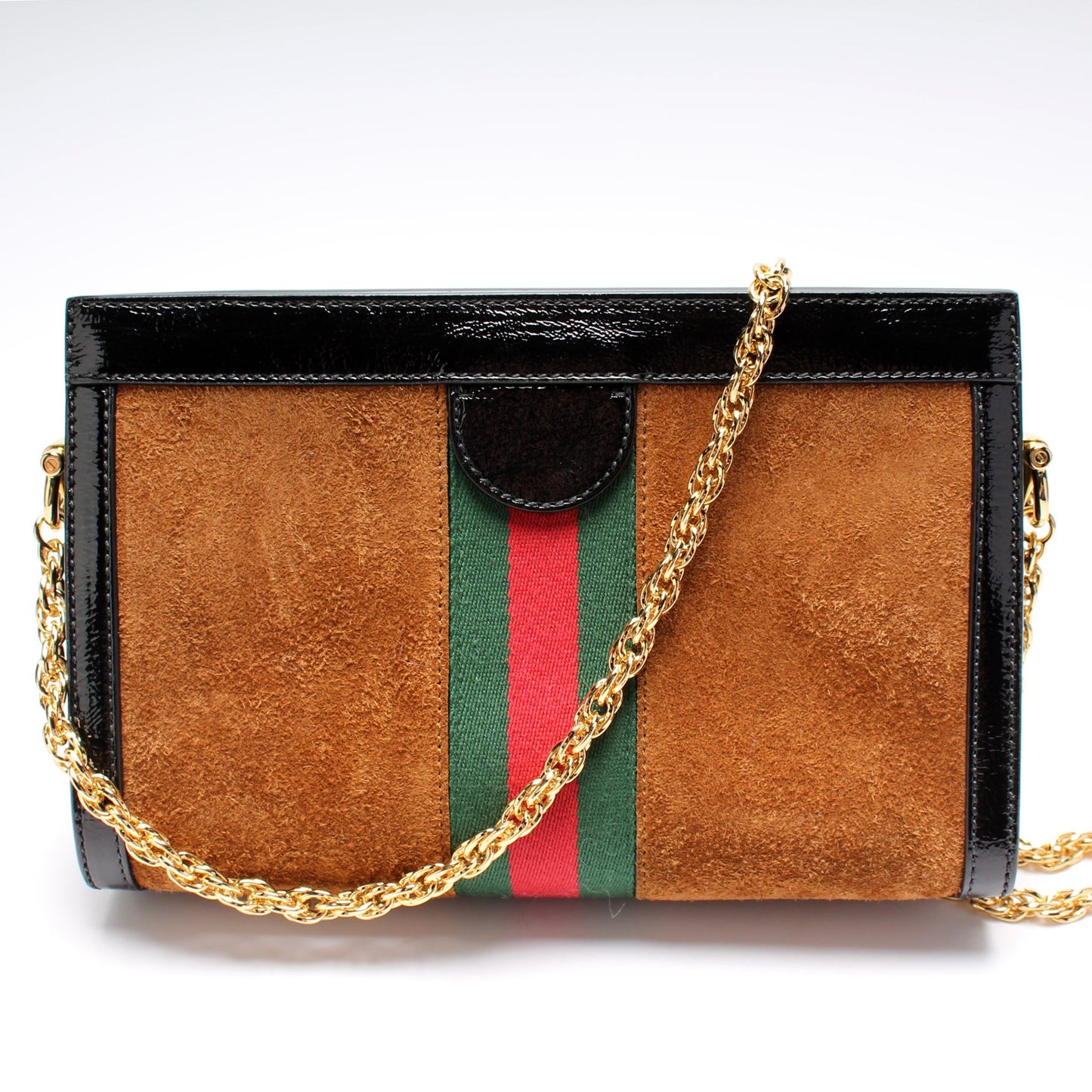 Gucci 503877 Ophidia Suede Shoulder Small Bag