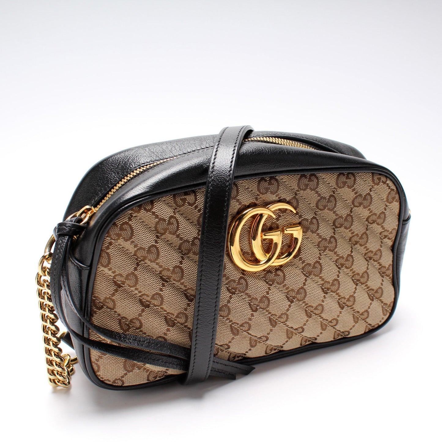 Gucci 447632 Marmont Small Canvas Camera Bag