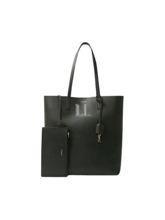 Luxury Saint Laurent Trending 2025 North South Shopping Tote Bag Black