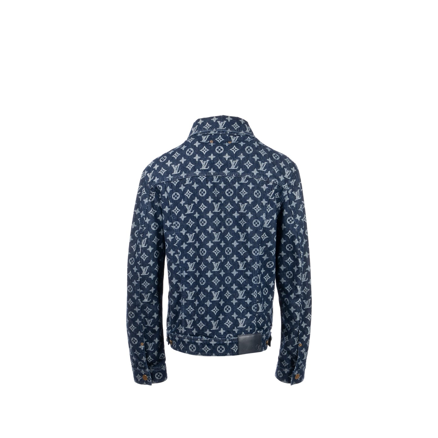Louis Vuitton size 48 denim jacket dark blue