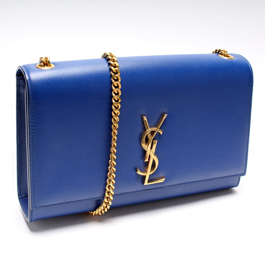 Saint Laurent Kate Satchel Grain Medium Bag