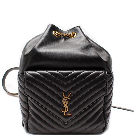 Saint Laurent Joe Backpack Quilted Lambskin 672609 Bag