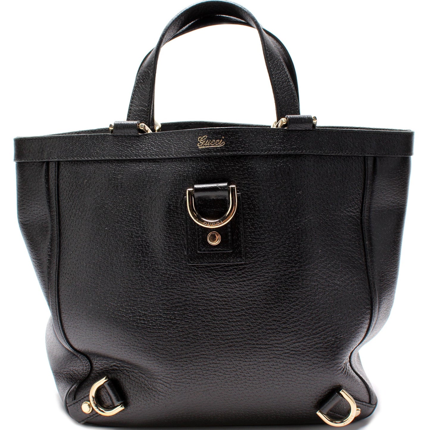 Gucci 130739 Abbey Small Leather Tote Bag