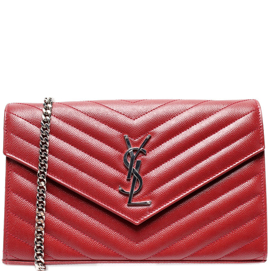 Saint Laurent Grain De Chain Wallet Bag
