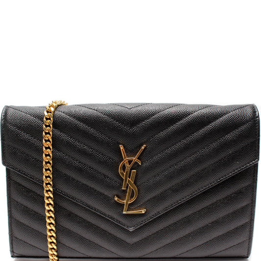 Saint Laurent Grain De Chain Wallet Bag