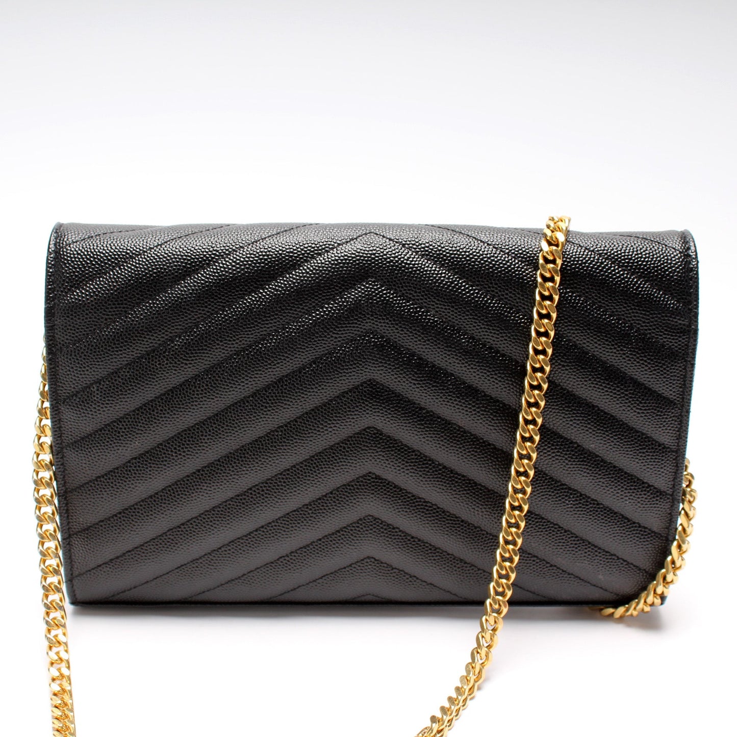 Saint Laurent Grain De Chain Wallet Bag