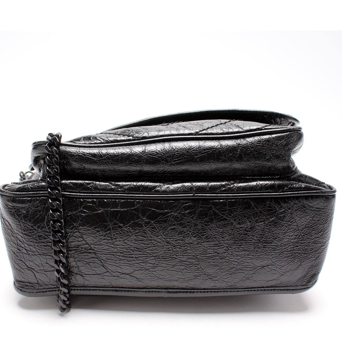 Saint Laurent Niki Medium Crinkle Leather Bag