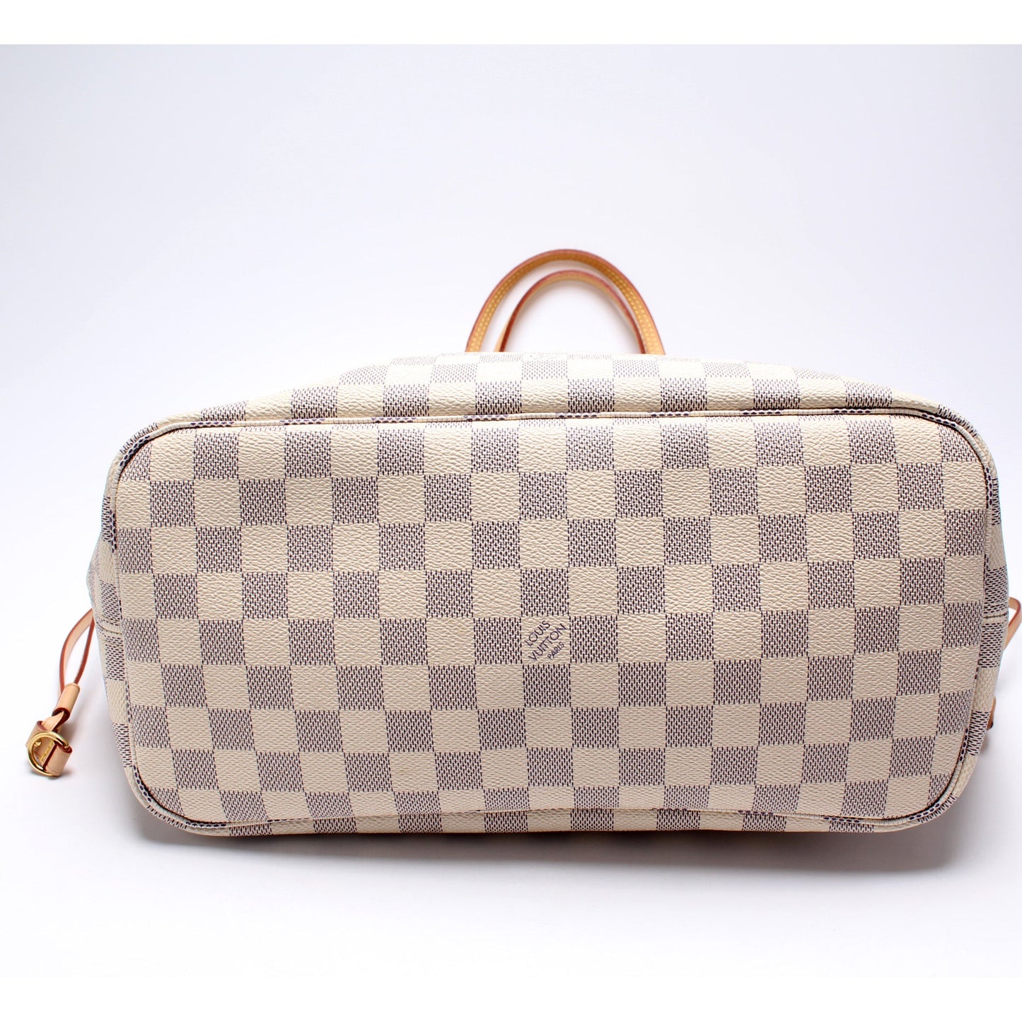 Louis Vuitton Neverfull MM W/ Wallet Damier Azur
