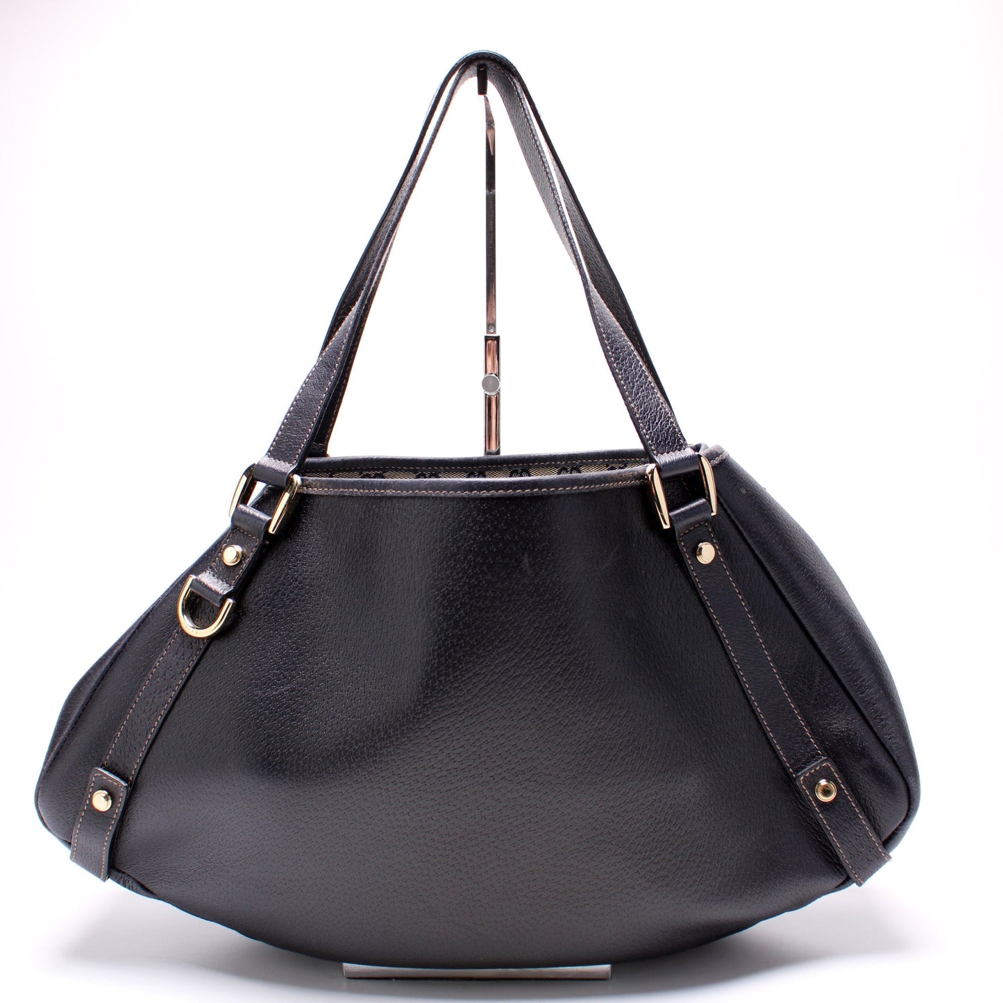 Gucci 130736 Abbey Leather Tote Medium Bag