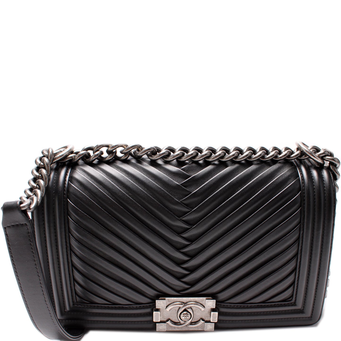 Chanel Boy Flap Medium New Lambskin 23M Bag