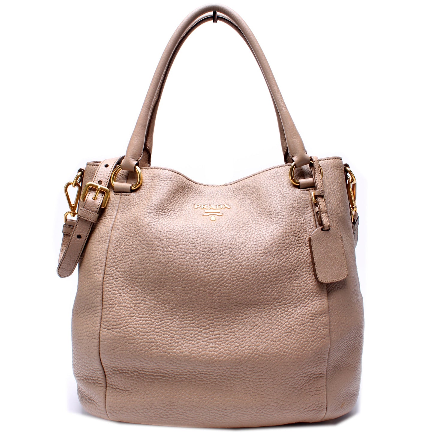 Prada BR4391 Vitello Daino Sacca 2 Manici Bag