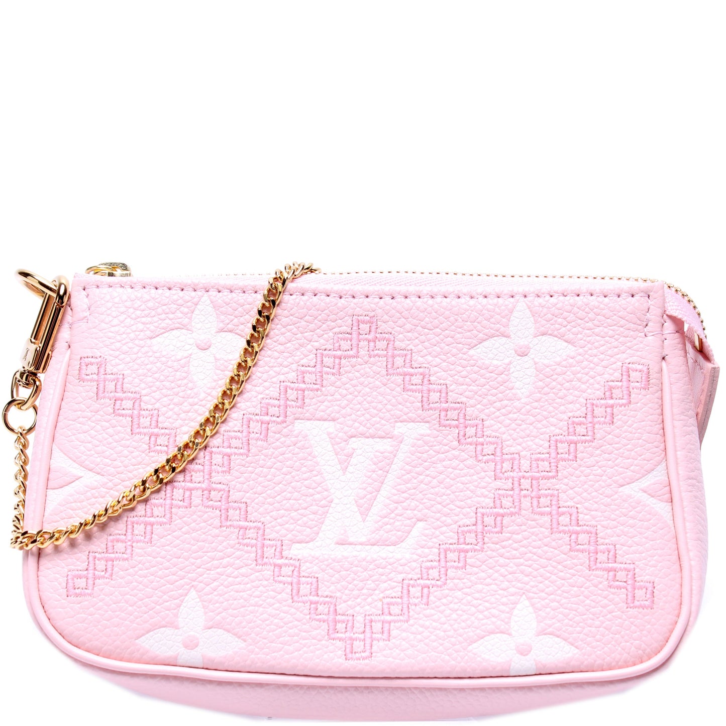 Louis Vuitton Pochette Accessories Mini Broderies Empreinte