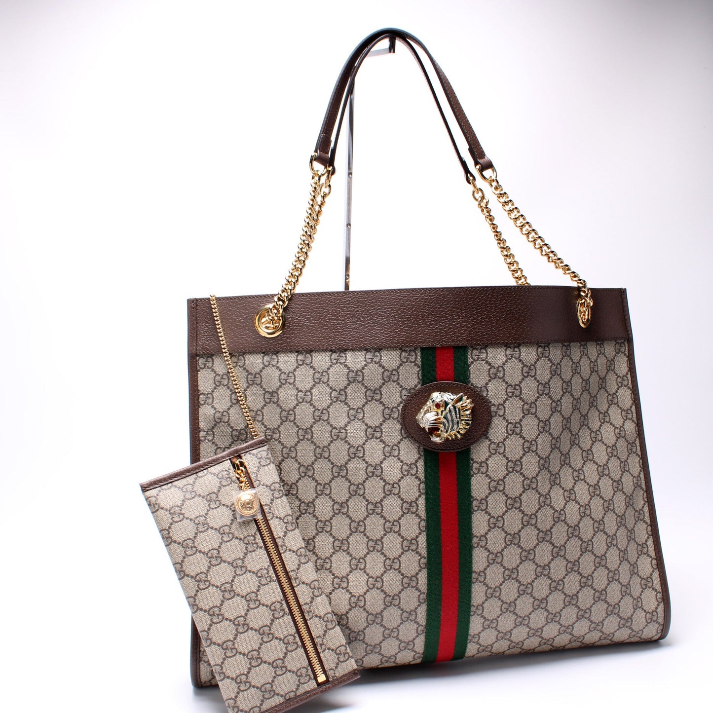 Gucci 537219 GG Supreme Rajah Tote Bag