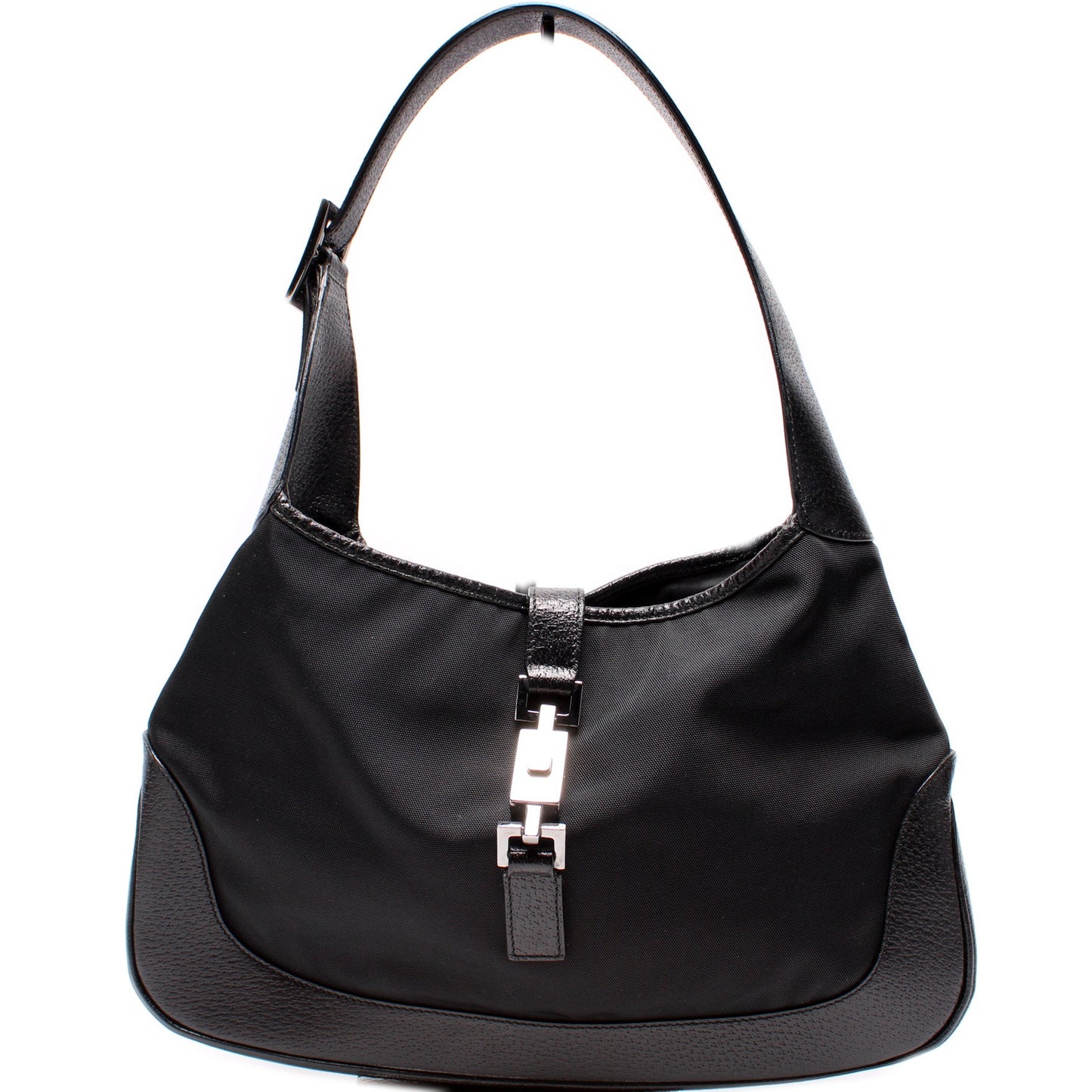 Gucci 001-3306 Jackie Vintage Canvas Hobo Bag