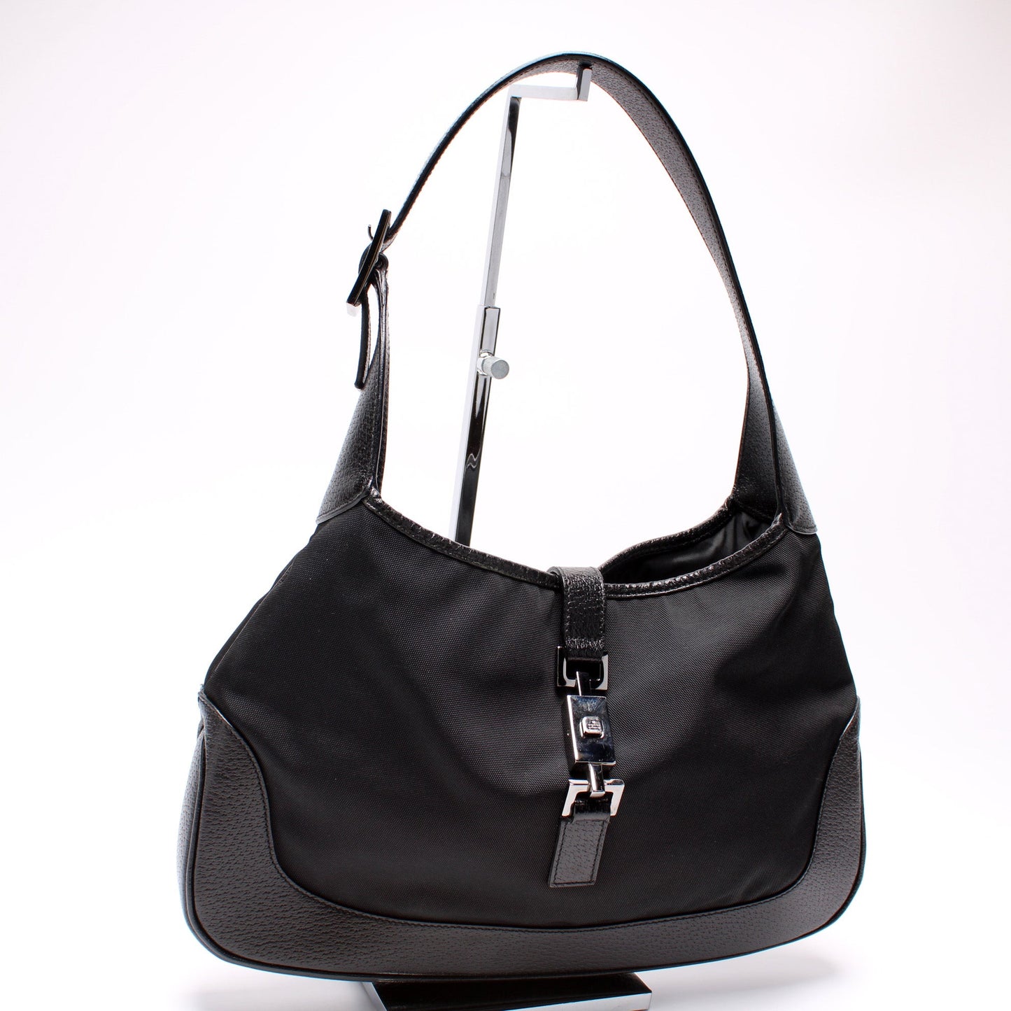 Gucci 001-3306 Jackie Vintage Canvas Hobo Bag