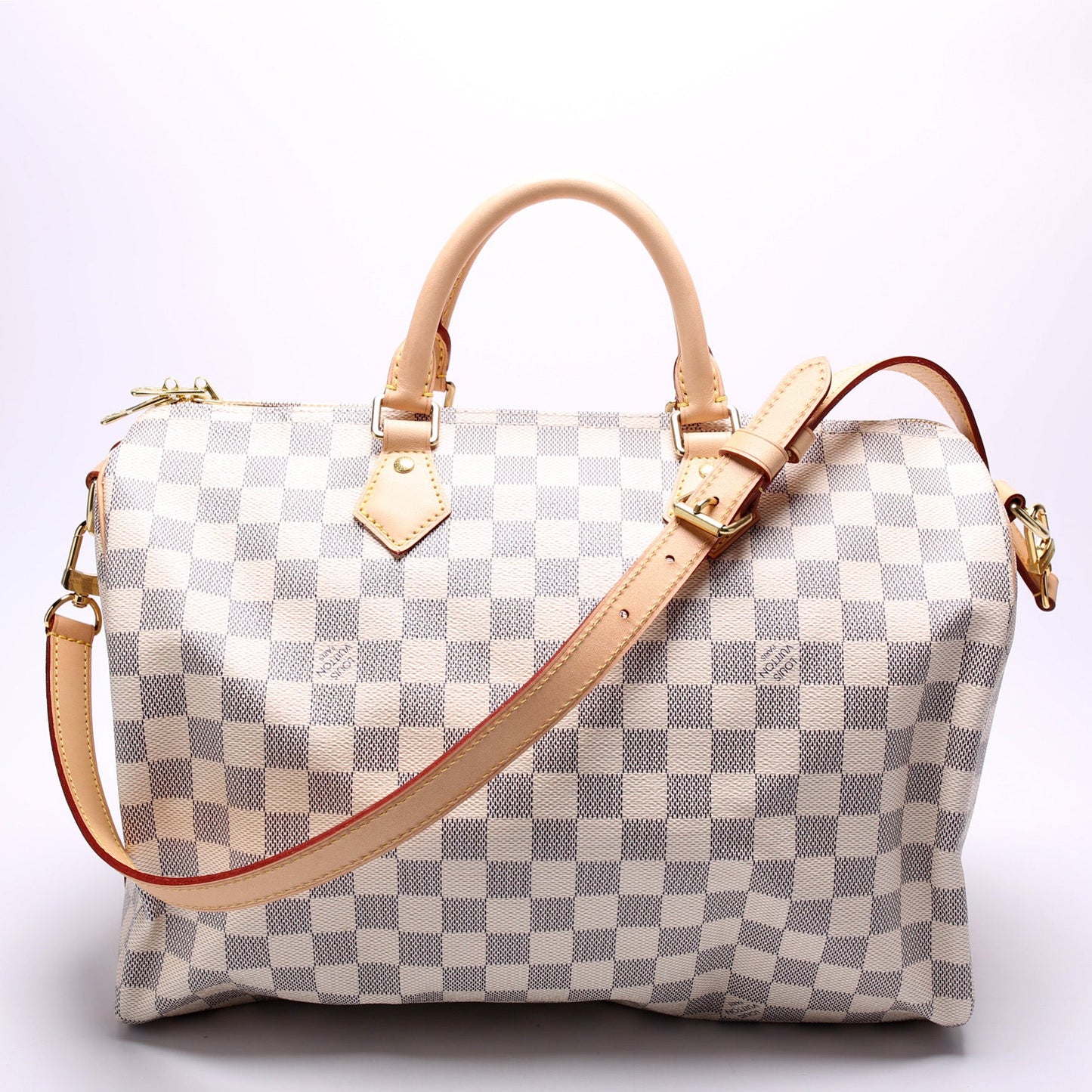 Louis Vuitton Speedy 35 Bandouliere Damier Azur