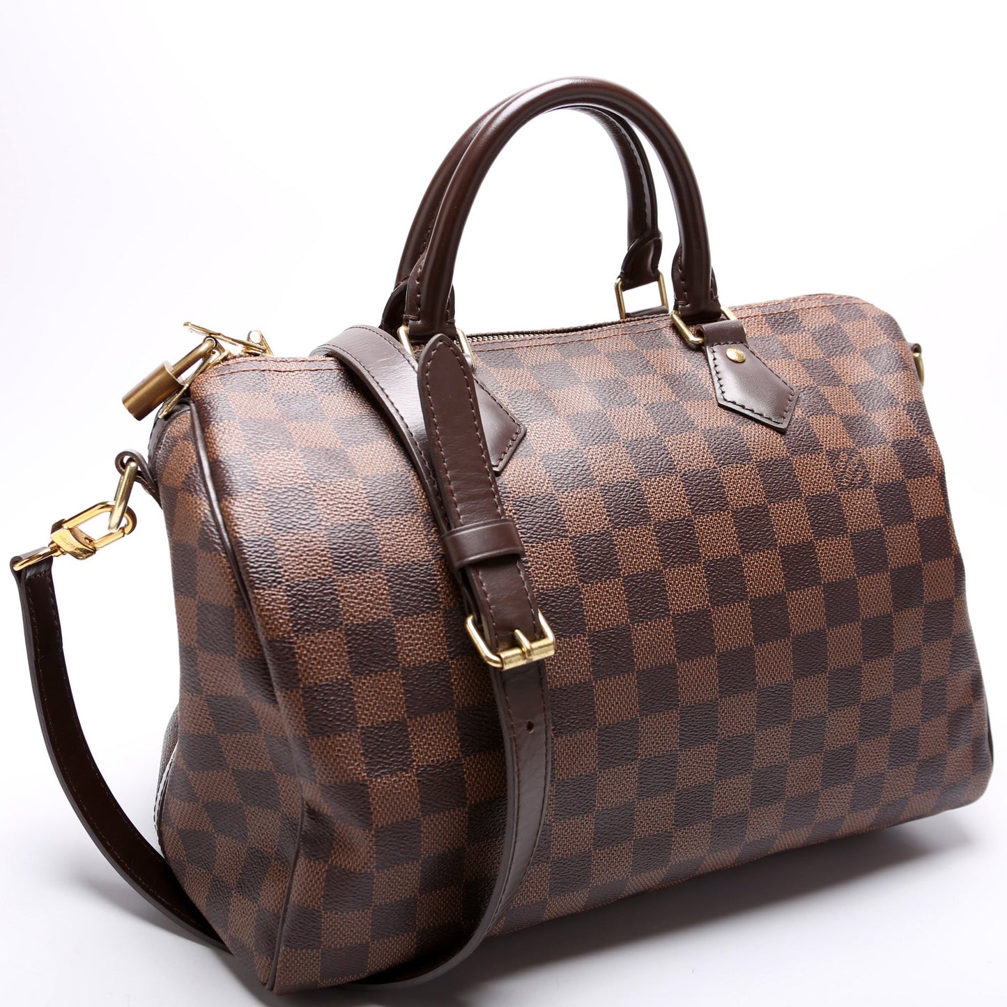 Louis Vuitton Speedy 30 Bandouliere Damier Ebene
