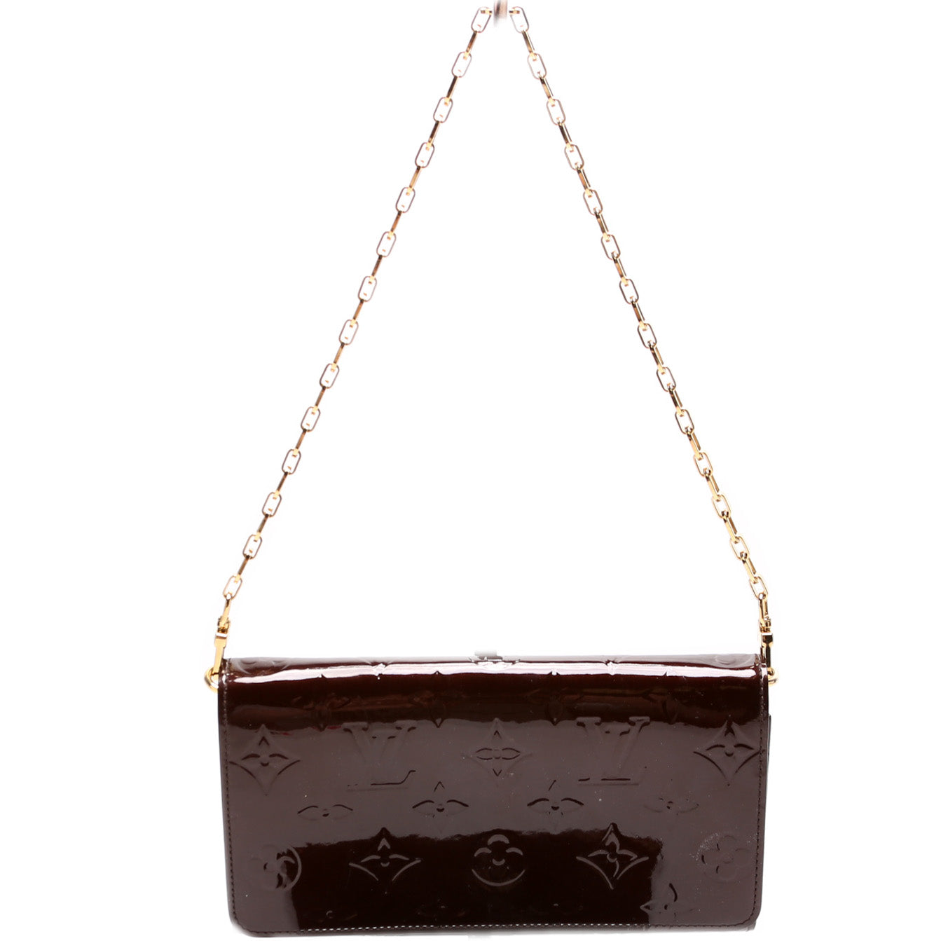 Louis Vuitton Sarah Chain Wallet Vernis