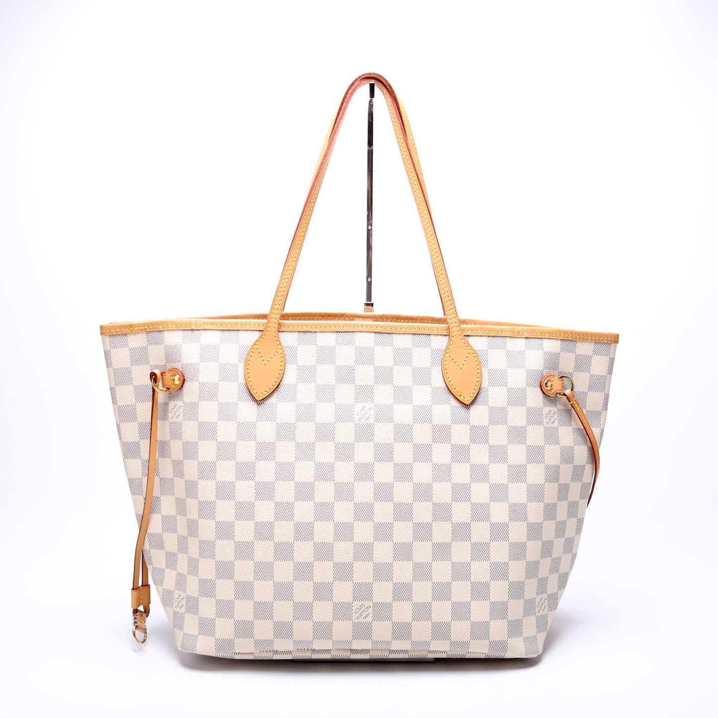 Louis Vuitton Neverfull w/Wallet MM Damier Azur