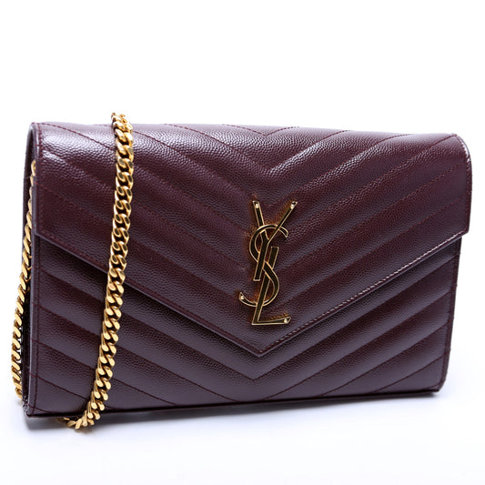 Saint Laurent Grain De Chain Wallet 377828 Bag