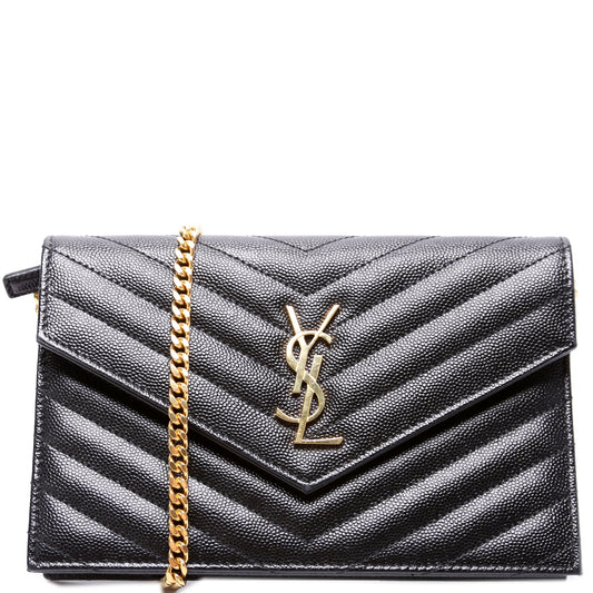 Saint Laurent Envelope Chain Wallet Bag