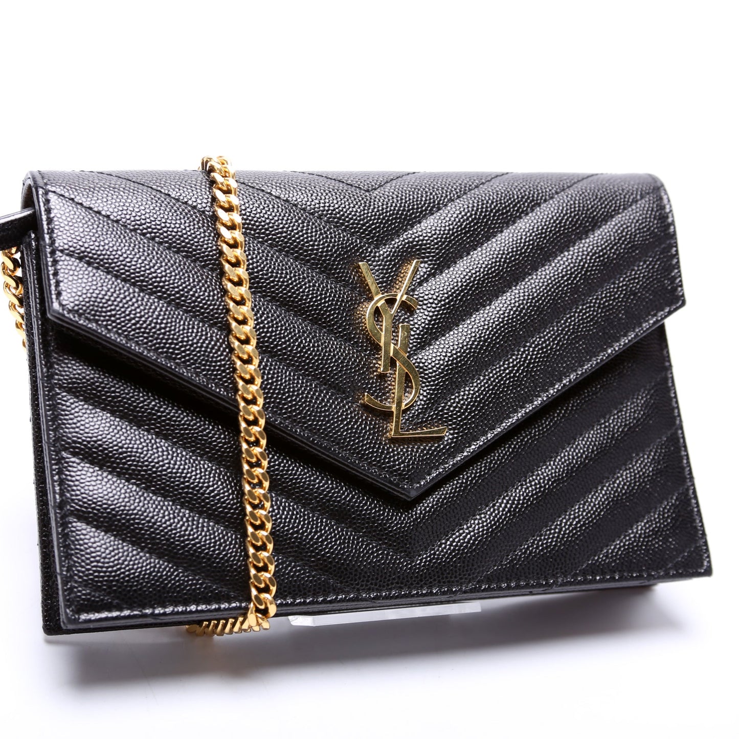 Saint Laurent Envelope Chain Wallet Bag