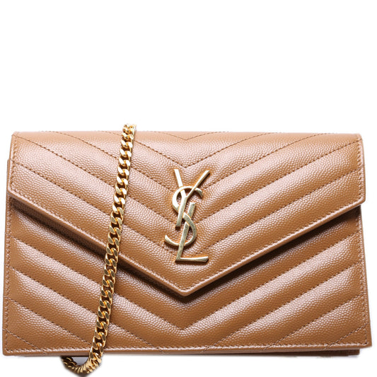 Saint Laurent Envelope Chain Wallet Bag