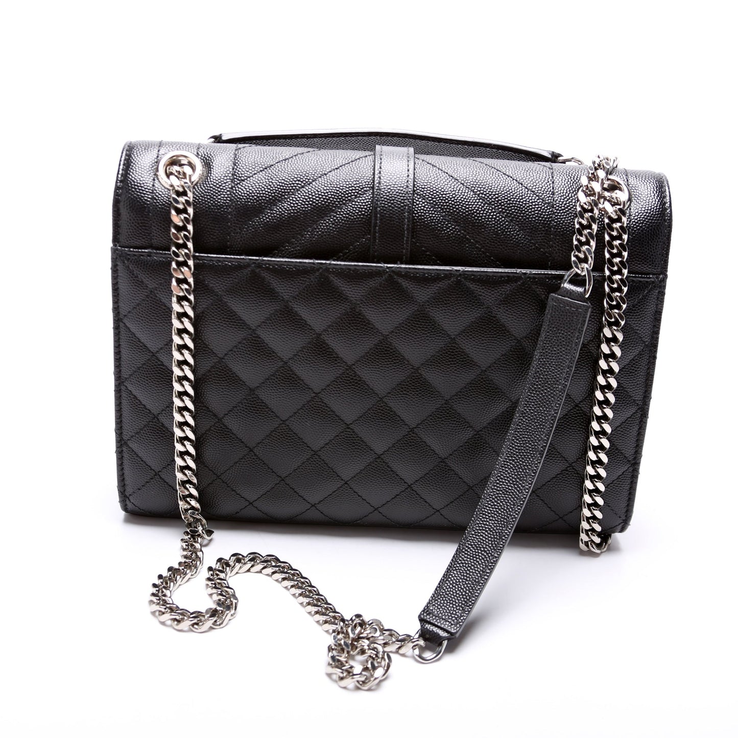 Saint Laurent Envelope Medium Chevron 600185 Bag