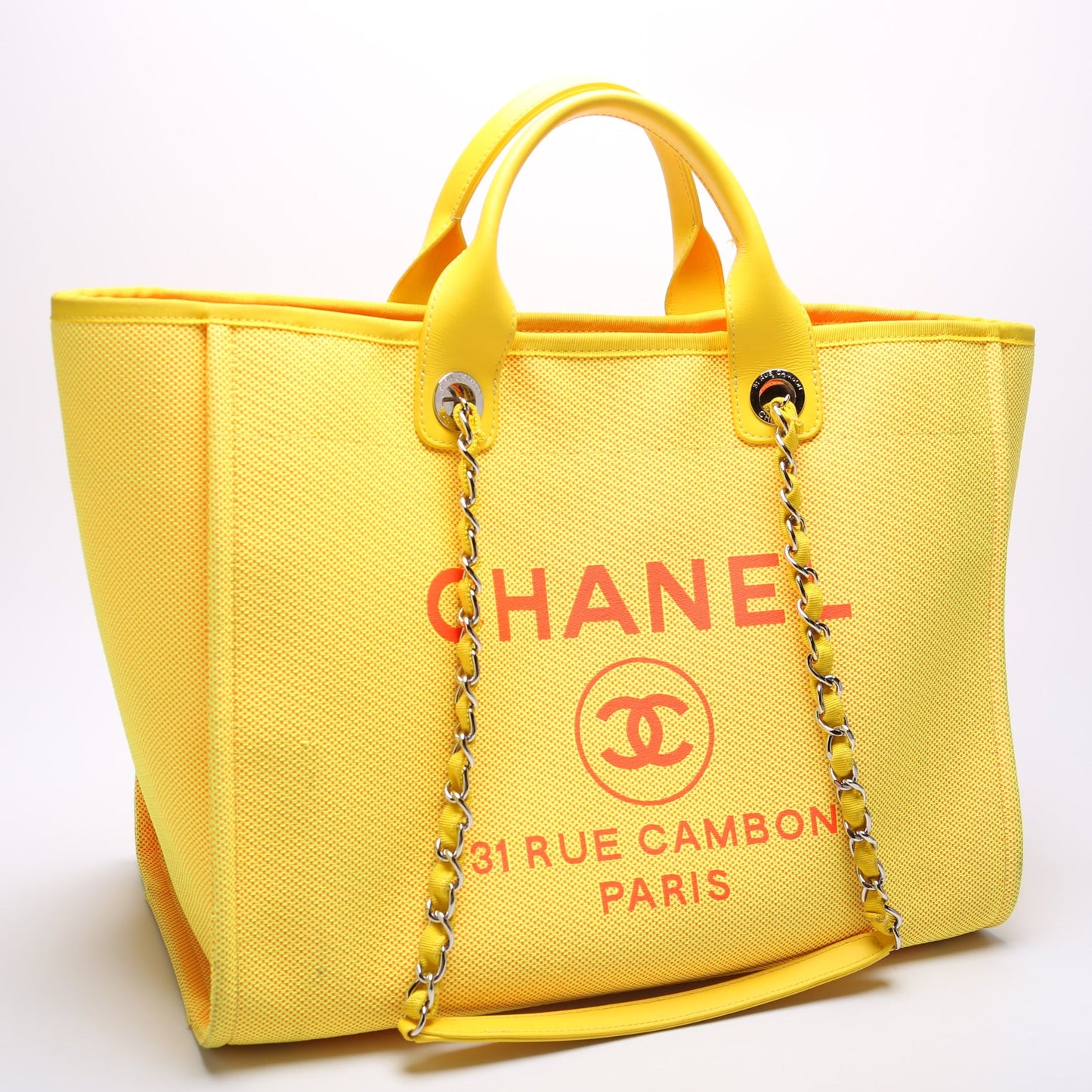 Chanel Deauville Mixed Fabrics Medium 31M Bag