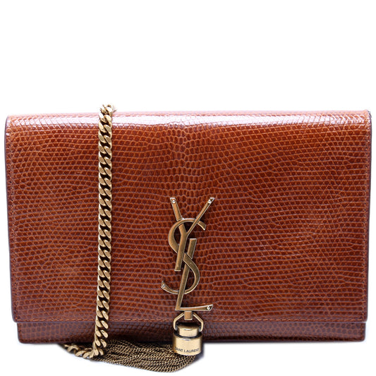 Saint Laurent Kate Tassel Chain Wallet Bag