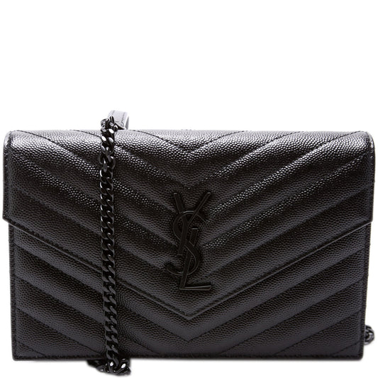 Saint Laurent Envelope Chain Wallet Bag