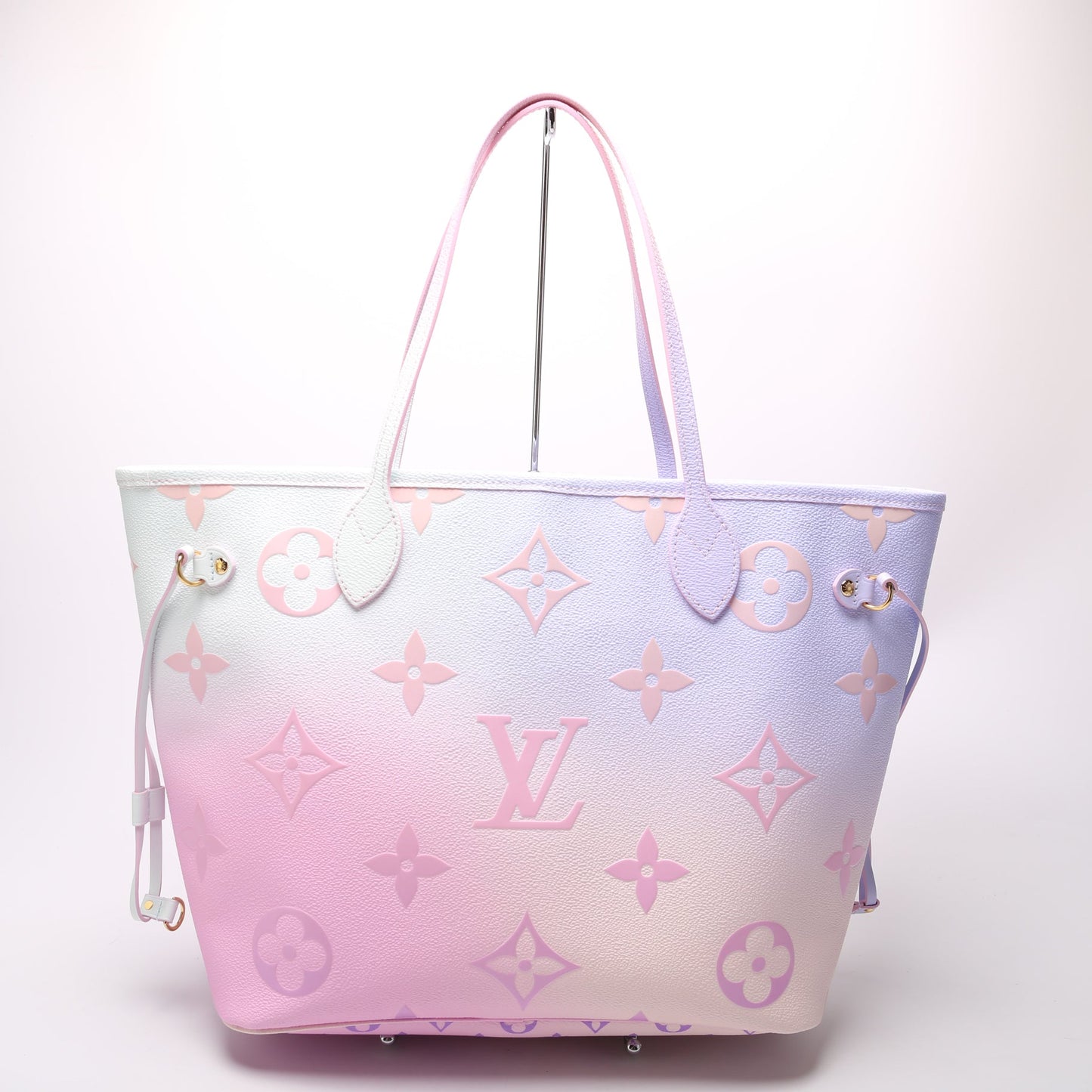 Louis Vuitton Neverfull MM w/Pouch 'Spring in the City" Giant Monogram